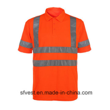 Camiseta de seguridad reflectante de alta visibilidad Workwear